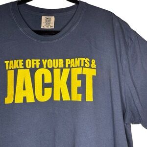 blink-182 - “Take Off Your Pants & Jacket” 2001 album promo boot T-shirt (XL)